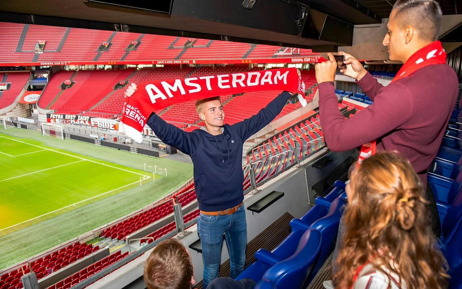 Johan Cruijff ArenA Stadium VIP Tour with a Drink and Scarf, Amsterdam