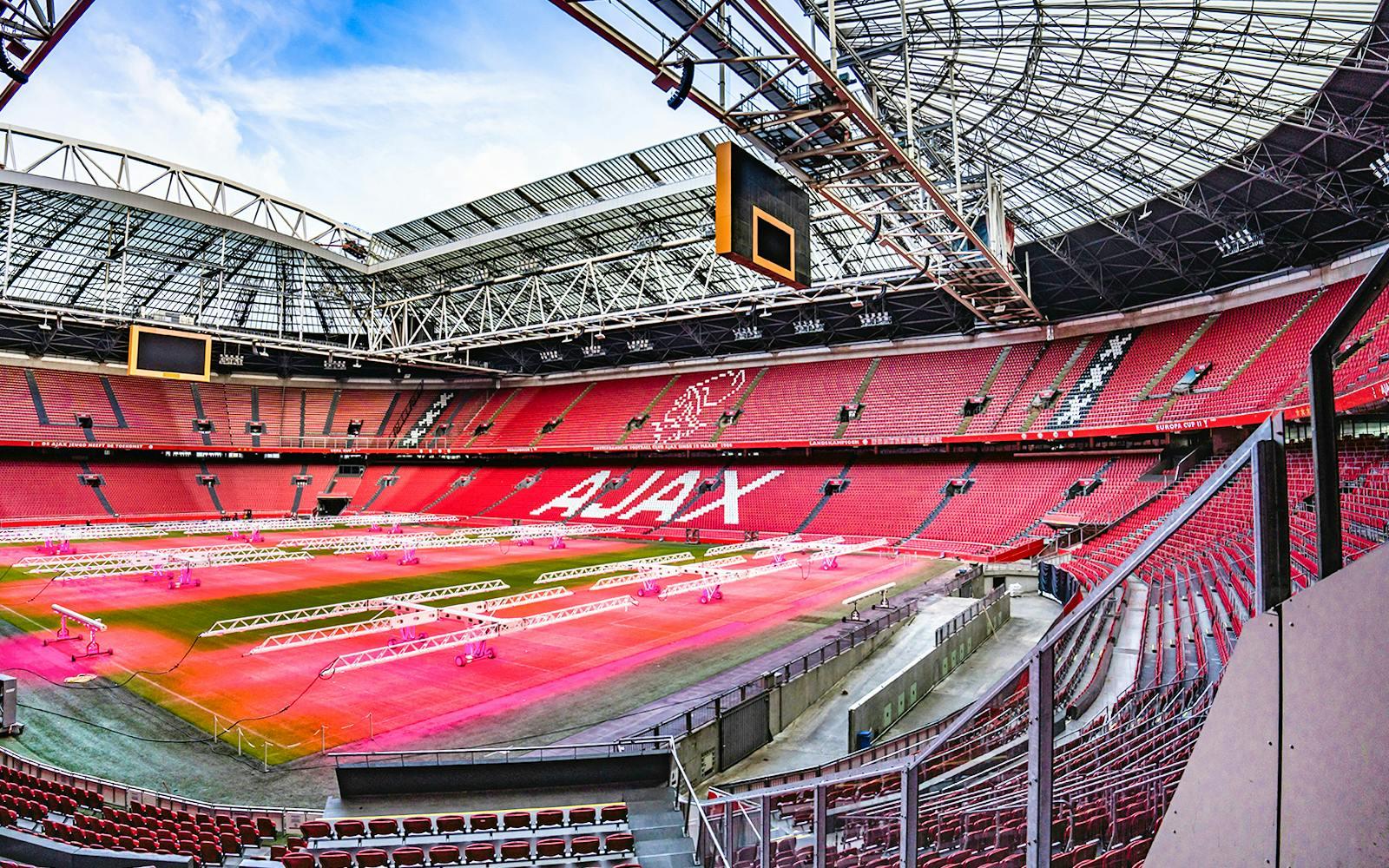 Johan Cruijff ArenA Stadium VIP Tour with a Drink and Scarf Image 12 Johan Cruijff ArenA Stadium VIP Tour with a Drink and Scarf Gallery Image