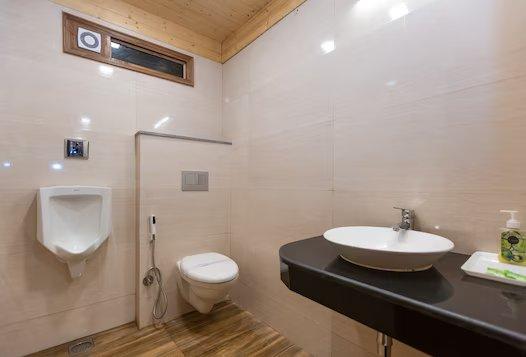 HOTEL WILD WOOD a sink and a commode at staybook hotel wild wood in mussoorie
