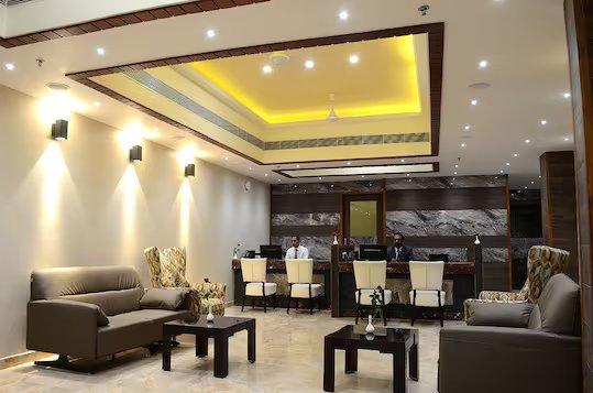 seating area at hotel mandovin in udaipur